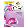 Olay Fresh Outlast Soothing Currant Beauty Bar, Orchid and Black, 4 Count, Packaging May Vary