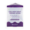 MIZON Collagen Milky Peeling Scrub, Collagen Scrub, Exfoliating Face, Body Scrub, Radiant Skin (7g*24ea)