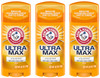 ARM & HAMMER ULTRAMAX Anti-Perspirant Deodorant Solid Unscented 2.60 oz (Pack of 3)