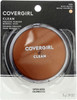CoverGirl Clean Pressed Powder Compact, Buff Beige [125], 0.39 oz (Pack of 3)