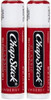 ChapStick Classic, Skin Protectant/Sunscreen SPF 4, .15 Oz.,Strawberry (Value Bundle 2 Pack)