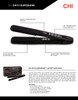CHI Onyx Euroshine 1" Straightening Hairstyling Iron With 4" Extended Plates, Black CHI Onyx Euroshine 1" Straightening Hairstyling Iron With 4" Extended Plates, Black