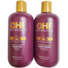 CHI Deep Brilliance Olive & Monoi Optimum Moisture Shampoo and Conditioner 12oz Bundle