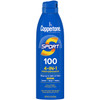 Coppertone SPORT Sunscreen Spray SPF 100, Water Resistant, Continuous Spray Sunscreen, Broad Spectrum SPF 100 Sunscreen, 5.5 Oz Spray (Packaging May Vary)