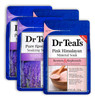 Dr Teal's Epsom Salt Bath Combo 4-Pack (12 lbs Total), Soothe & Sleep with Lavender, and Restore & Replenish with Pink Himalayan