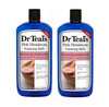 Dr Teal's Restore & Replenish Pure Epsom Salt & Essential Oils Pink Himalayan Foaming Bath 34 oz (Pack of 2) Dr. Teal's