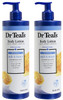 Dr. Teal's Body Lotion 2-Pack (36 Fl Oz Total) - Softening Milk & Honey and Essential Oils