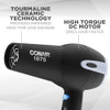 Conair 1875 Watt Soft Touch Tourmaline Ceramic 2-in-1 Styler/Hair Dryer; Black