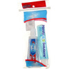 Crest Travel-Size Toothbrush With Toothpaste, 0.85 Oz, Assorted Colors