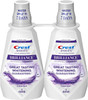 Crest 3D White Brilliance Whitening Mouthwash, Clean Mint (33.8 fl. oz, 2 pk.)