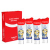 Colgate Kids Toothpaste with Anticavity Fluoride Featuring Minions, ADA-Accepted, Bubble Fruit Gel, White/Red - 4.6 Ounce (Pack of 4)