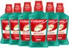 Colgate Total Pro-Shield Alcohol Free Mouthwash, Antibacterial Formula, Spearmint - 500 mL, 16.9 fluid ounce (6 Pack)