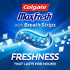 Colgate Max Fresh Toothpaste with Mini Breath Strips, Cool - Mint, 6 Ounce (Pack of 1)