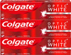 Colgate Optic White Whitening Toothpaste, Sparkling White - 5 ounce (3 Pack)