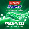 Colgate Max Fresh Whitening Toothpaste with Mini Breath Strips, Clean Mint - 6 ounce (2 Pack)