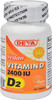 Deva Vegan Vitamin D - 2400 IU - Gluten Free - Yeast Free - 90 Tablets (Pack of 2)