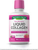 Nature's Truth Liquid Collagen 16 oz Non-GMO, Gluten Free Supplement Natural Berry Flavor Collagen Peptide Formula for Women and Men, Off-White (469467)