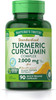 Nature's Truth Turmeric Curcumin 2000 mg, with 95% Standardized Curcuminoids and Bioperine, Non-GMO, Gluten  Supplement, 90 Capsules Nature's Truth Turmeric Curcumin 2000 mg, with 95% Standardized Curcuminoids and Bioperine, Non-GMO, Gluten  Supplement, 90 Capsules