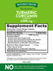 Nature's Truth Turmeric Curcumin 2000 mg, with 95% Standardized Curcuminoids and Bioperine, Non-GMO, Gluten  Supplement, 90 Capsules Nature's Truth Turmeric Curcumin 2000 mg, with 95% Standardized Curcuminoids and Bioperine, Non-GMO, Gluten  Supplement, 90 Capsules