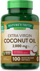 Nature's Truth Extra Virgin Coconut Oil 2000 mg, 100 Count