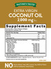 Nature's Truth Extra Virgin Coconut Oil 2000 mg, 100 Count