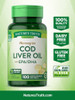 Nature's Truth Norwegian COD Liver Oil Supplement, 100 Count