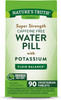 Nature's Truth Super Strength Water Pill with Potassium | 90 Count | Caffeine  | Vegetarian, Non-GMO, Gluten