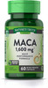 Maca Root 1600 mg | 60 Powder Capsules | Male Performance Pills | Non-GMO, Gluten Free | by Nature's Truth