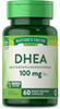Dhea Supplement | 100Mg | 60 Capsules | Non-Gmo & Gluten  | By Nature'S Truth