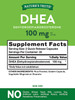 Dhea Supplement | 100Mg | 60 Capsules | Non-Gmo & Gluten  | By Nature'S Truth