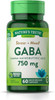 GABA 750 mg | 60 Capsules | Gamma Aminobutyric Acid Supplement | Non-GMO, Gluten  | by Nature's Truth