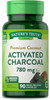 Activated Charcoal Capsules | 90 Count | Non-GMO, Gluten Free Pills | by Nature's Truth