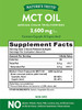 Nature's Truth MCT Oil Capsules | 100 Softgels | Keto Friendly Coconut Oil Pills | Non-GMO, Gluten Free