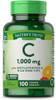 Vitamin C Bioflavonoids & Rose Hips | 1000mg | 100 Caplets | Vegetarian, Non-GMO, Gluten  | by Nature's Truth