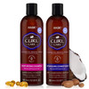 HASK Curl Care Deep Conditioner and Shampoo + Conditioner Collection: Includes 2 Curl Care Deep Conditioners and 1 Shampoo and Conditioner Set