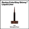 Revlon Colorstay Skinny Liquid Eyeliner, Mahogany Flame [303] 0.08 Oz