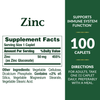 Natures Bounty zinc 50mg - 100 Tablets