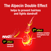 Alpecin Double Effect Shampoo 2x 200ml | Anti Dandruff and Natural Hair Growth Shampoo | Energizer for Strong Hair | Hair Care for Men Made in Germany
