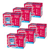 Wet Ones Antibacterial Hand Wipes, Fresh Scent, 24 count Wipes (Pack of 6), Packaging May Vary
