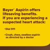 Bayer Healthcare - Bayer Low Dose Safety Coated Aspirin 81 Mg. - 120 Enteric-Coated Tablets