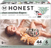 The Honest Company Clean Conscious Diapers, This Way That Way + Big Trucks, Size 6, 44 Count Club Box