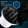 Hair Dryer Diffuser Universal Dia 1.38-2.68" Professional Curl Hair Attachment for Curly Wavy Straight Natural Hair, Defusers Hair Dryer Without Frizz (White)