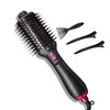 SENLLY Hair Dryer Brush, One Step Hot Air Brush Styler and Dryer, Blow Dry Hair Brush and Volumizer with Negative Ionic for Straightening, Curling, Professional Hair Dryers for Women (1000W, 110V)