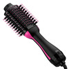 Hair Dryer Brush Blow Dryer Brush in One, Upgraded 4 in 1 Hair Dryer and Styler Volumizer with Negative Ion Anti-frizz Ceramic Titanium Barrel Hot Air Brush Hair Straightener Brush 75MM Oval Shape