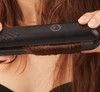 Ella's Boutique Full Size Flat Iron Hair Straightener 1" Ceramic Tourmaline Ionic | Beautiful Curls, Flips and Hair Styling | Floating Plates, Adjustable Temp Control Protects Hair, Controls Frizz