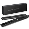 Wavytalk Hair Straightener 1 Inch Ceramic Flat Iron for Black Women Hair, Dual Voltage Flat Iron Hair Straightener with 15s Fast Heat Up, Flat Iron for Hair with 180-450 Adjustable Temp,Regular Size