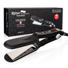 Ritter Hair & Beauty Care Titanium Flat Iron Hair Straightener, 1.75" Wide Plates, Up to 450F 85Watt, Digital Display, Ideal for Hairdressers, Thick Hair, Wet and Dry