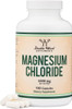 Magnesium Chloride (Cloruro De Magnesio) - 180 Capsules, 1,000mg Per Serving, Supports Digestive and Bone Health - Manufactured and Tested in The USA by Double Wood Supplements