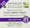 Age Defying Resveratrol Q10 Night Repair Cream 1.70 Ounces