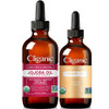 Cliganic Carrier Oils Duo: Organic Jojoba Oil and Organic Argan Oil